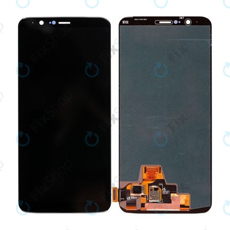 OnePlus 5T - Ecran LCD + Sticlă Tactilă (Negru)