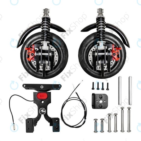 Monorim X3 - Kit Suspensie cu Două Roți din Spate pentru Xiaomi Mi Trotinetă Electrică 2 M365, Pro, Pro 2, Mi 3
