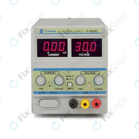 Sunshine P-3005D - Sursă de Alimentare Reglabilă (0-30V, 0-5A)