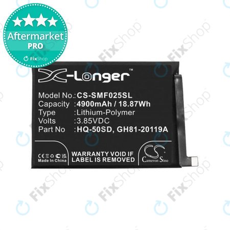 Samsung Galaxy A02s A025F - Baterie GH81-20119A 4900mAh HQ