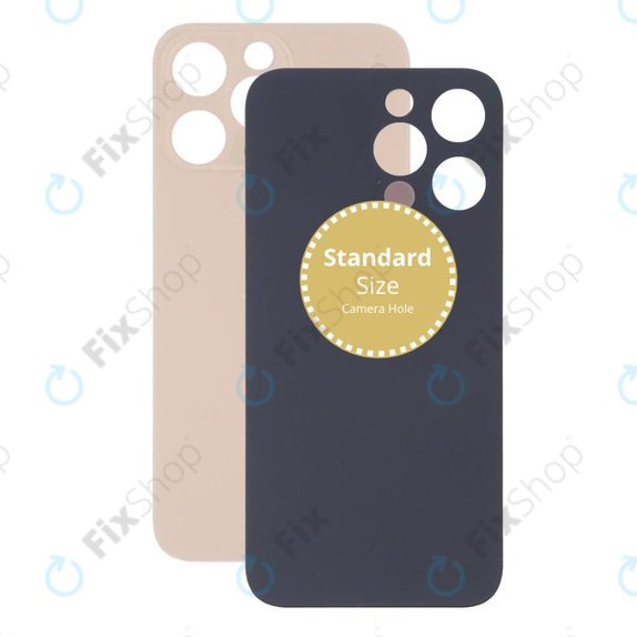 Apple iPhone 13 Pro - Sticlă Carcasă Spate (Gold)