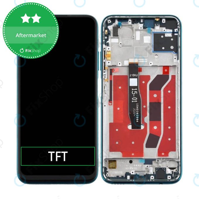 Huawei P40 Lite - Ecran LCD + Sticlă Tactilă + Ramă (Crush Green) TFT