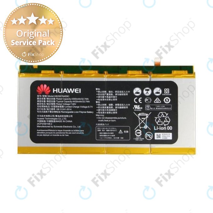 Huawei Matebook M3 - Baterie HB25B7N4EBC 4300 mAh - 24022218