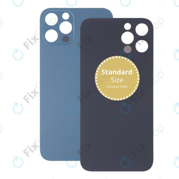 Apple iPhone 13 Pro Max - Sticlă Carcasă Spate (Blue)