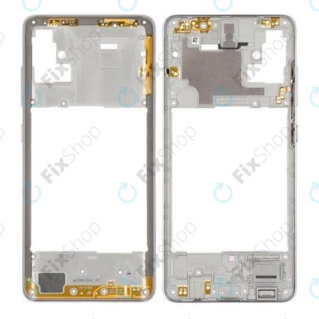 Samsung Galaxy A51 A515F - Ramă Mijlocie (Prism Crush White) - GH98-45033A Genuine Service Pack