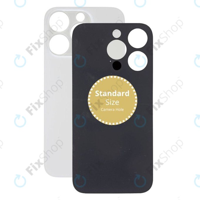 Apple iPhone 14 Pro - Sticlă Carcasă Spate (Silver)