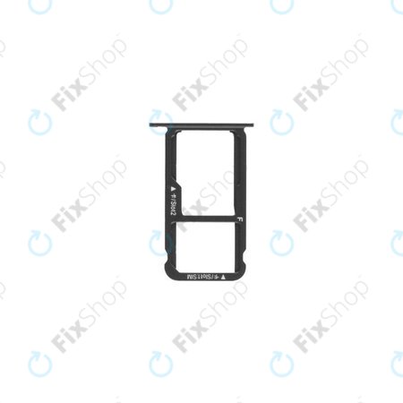Huawei Honor 8 - SIM/Slot SD (Black) - 51660YUH, 51661BVB Genuine Service Pack