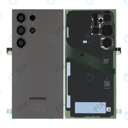 Samsung Galaxy S24 Ultra S928B - Carcasă Baterie (Titanium Black) - GH82-33349B Genuine Service Pack