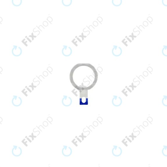 Apple iPad Air - Inelul din Plastic a Butonului Acasă (White)