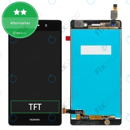 Huawei P8 lite - Ecran LCD + Sticlă Tactilă (Black) TFT