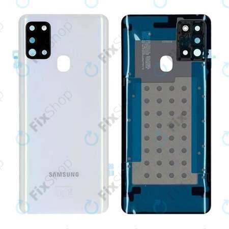 Samsung Galaxy A21s A217F - Carcasă Baterie (White) - GH82-22780B Genuine Service Pack