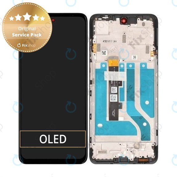 Motorola Edge 20 Lite XT2139 - Ecran LCD + Sticlă Tactilă + Ramă - 5D68C19271 Genuine Service Pack