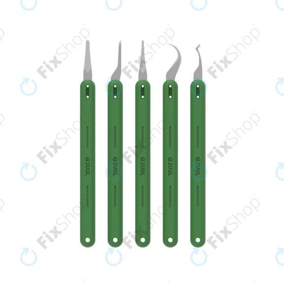 2UUL DA22 Quick Change 5in1 - Set de lame precise pentru îndepărtarea chip-urilor și a lipiciului