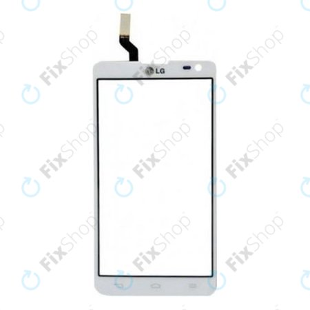LG Optimus L9 II D605 - Sticlă Tactilă (Alb) - EBD61586401