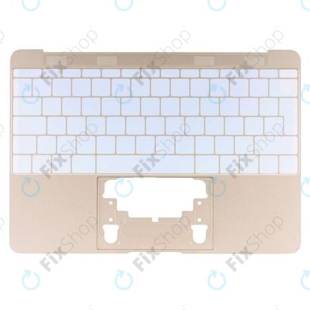 Apple MacBook 12" A1534 (Early 2015) - Superior Ramă Tastatură UK (Gold)