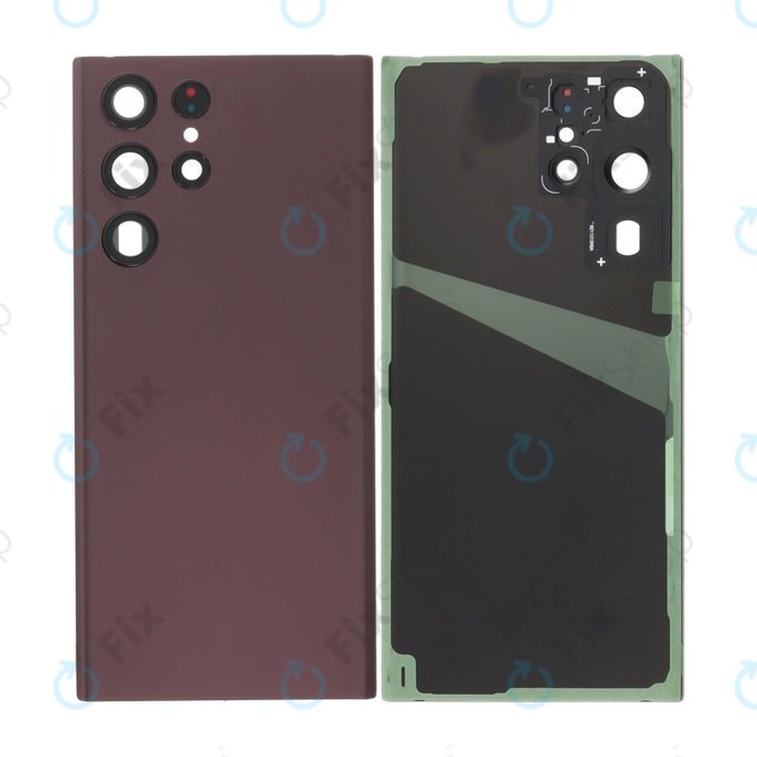 Samsung Galaxy S22 Ultra S908B - Carcasă Baterie Complet (Burgundy)