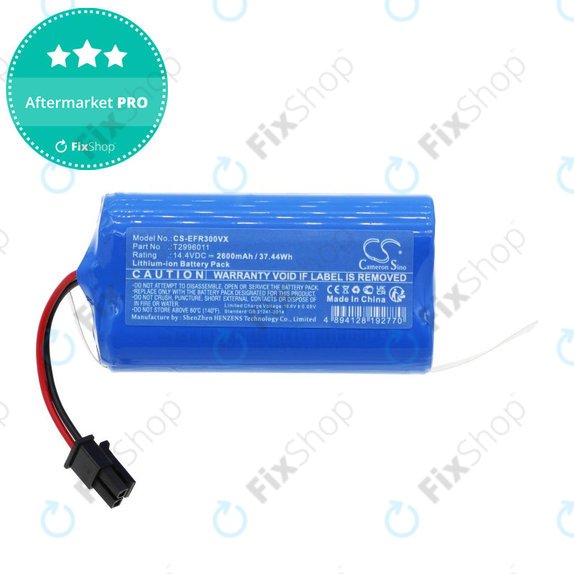 Baterie pentru Eufy RoboVac L30 Hybrid+, Concept VR2110, 2600mAh, Li-Ion, 14.4V, T2996011, HQ