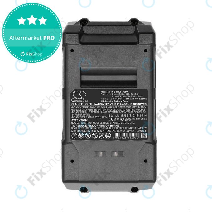 Baterie pentru Makita Cf001g, Ga005g, 4000mAh, Li-Ion, 40V, BL4020, HQ
