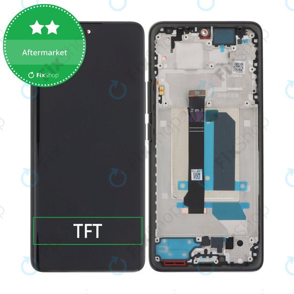 Xiaomi Redmi Note 14 Pro+ 5G 24094RAD4G - Ecran LCD + Sticlă Tactilă + Ramă (Midnight Black) TFT