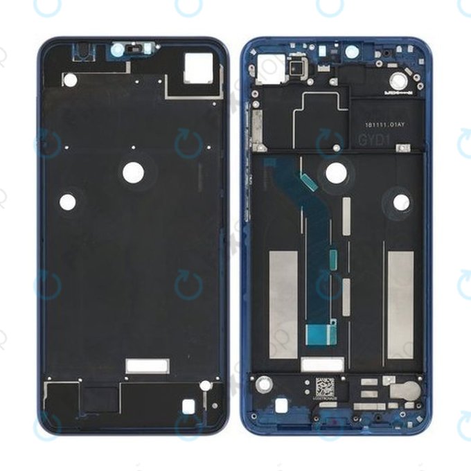 Xiaomi Mi 8 Lite - Ramă Frontală (Aurora Blue)