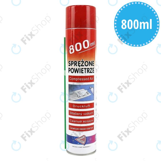 Micro Chip Electronic - Aer comprimat pentru curățarea electronicelor - 800ml