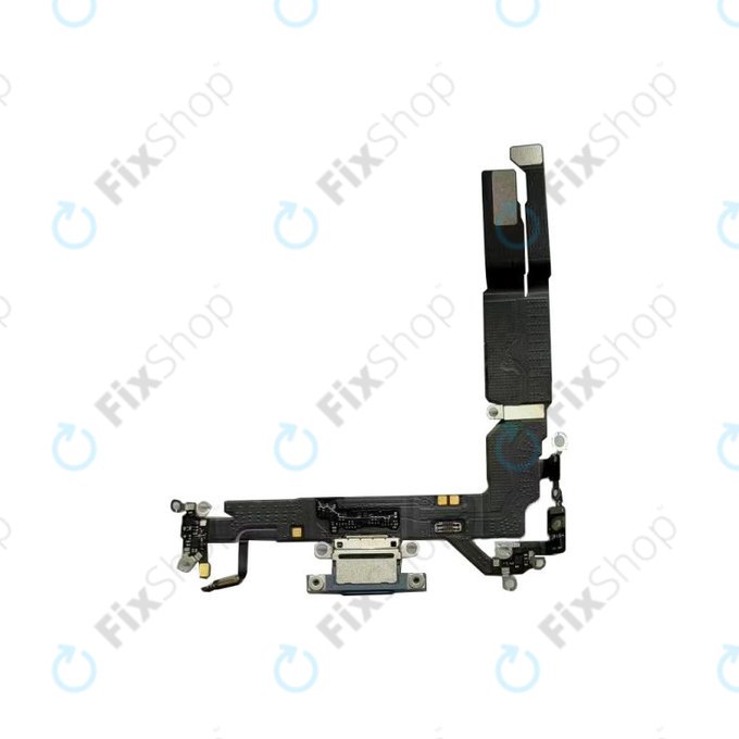 Apple iPhone 17 - Conector de Încărcare + Cablu Flex (Mist Blue)