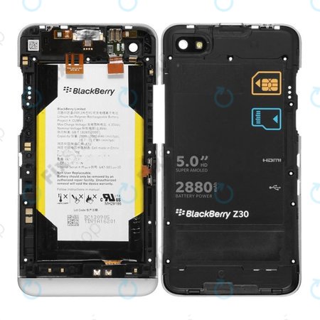Blackberry Z30 - Cadru Spate + Baterie (4G verzia)