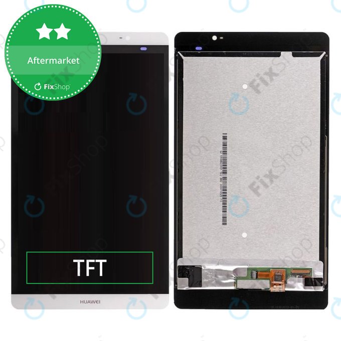 Huawei MediaPad M2 8.0 - Ecran LCD + Sticlă Tactilă (White) TFT