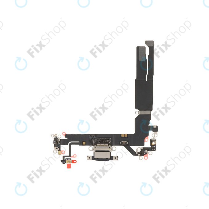 Apple iPhone 17 - Conector de Încărcare + Cablu Flex (Black)