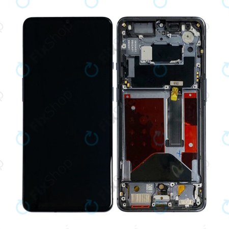 OnePlus 7T - Ecran LCD + Sticlă Tactilă + Ramă (Frosted Silver) - 2011100084