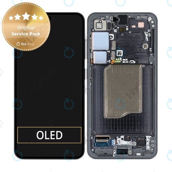 Samsung Galaxy S25 - Ecran LCD + Sticlă Tactilă + Ramă (Blueblack) - GH82-36329E Genuine Service Pack
