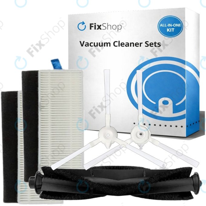 Set de piese de schimb pentru Rowenta X-Plorer S75 (1x Perie principală, 2x Filter, 2x Perie laterală)