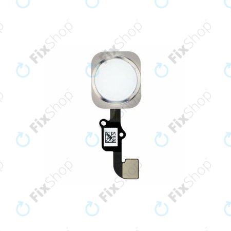 Apple iPhone 6, 6 Plus - Buton Acasă + Cablu flex (Silver)