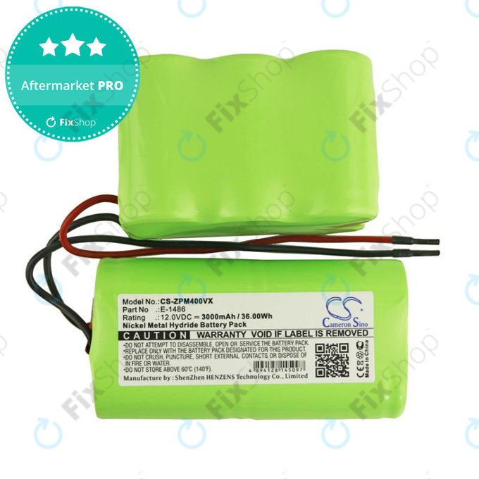 Baterie pentru Zepter PWC 400 Turbohandy, 3000mAh, Ni-MH, 12V, E-1486, HQ