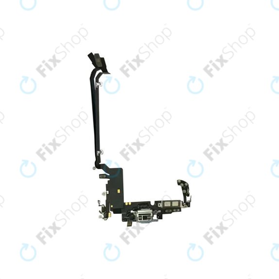 Apple iPhone 17 Pro Max - Conector de Încărcare + Cablu Flex (Silver)