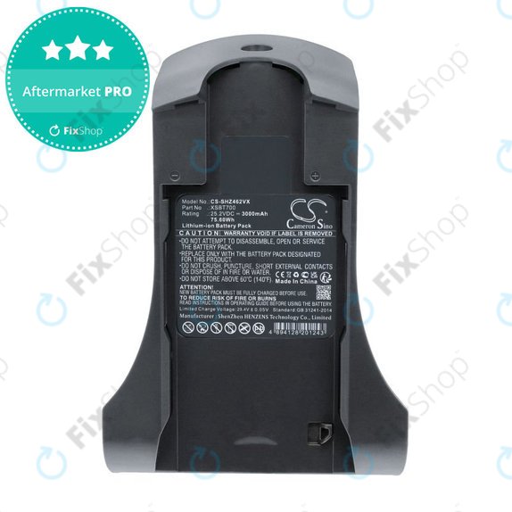 Baterie pentru Shark IZ, 3000mAh, Li-Ion, 25.2V, XSBT700, HQ