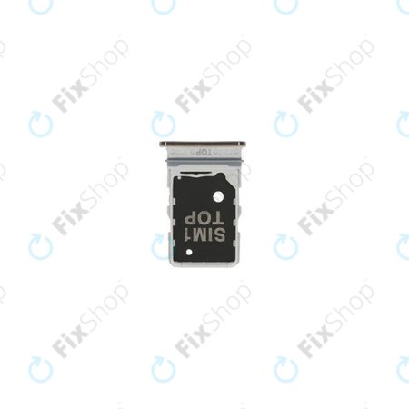 Samsung Galaxy A80 A805F - Slot SIM (Silver) - GH98-44244B Genuine Service Pack