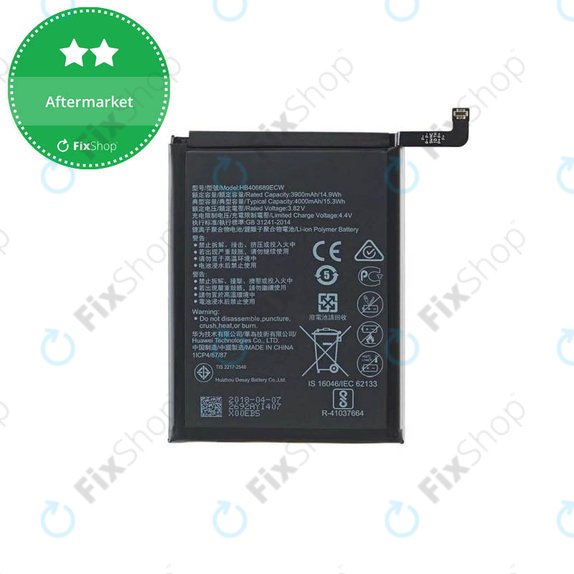 Huawei Y9 (2018), Y7 (2019) - Baterie HB406689ECW 4000mAh