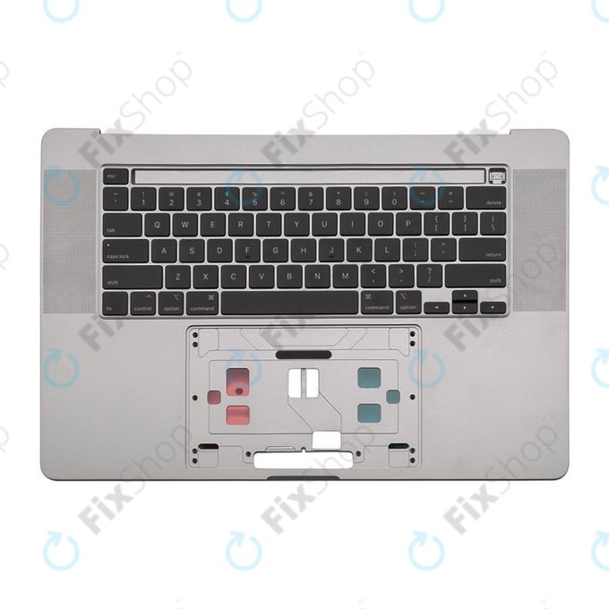 Apple MacBook Pro 16" A2141 (2019) - Superior Ramă Tastatură + Tastatură US (Space Gray)