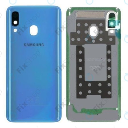 Samsung Galaxy A40 A405F - Carcasă Baterie (Blue) - GH82-19406C Genuine Service Pack