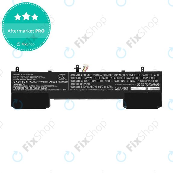 Baterie pentru Asus ZenBook 15 UX534FTC, Flip 15 UX563, 4500mAh, Li-Pol, 15.4V, C42N1839, HQ
