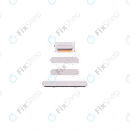 Apple iPhone 13, 13 Mini - Butoane Laterale (Starlight)