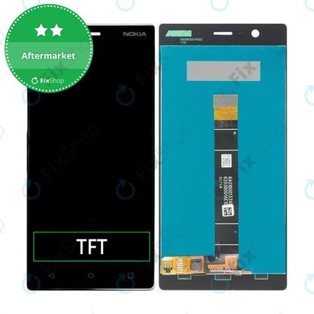 Nokia 3 - Ecran LCD + Sticlă Tactilă (Black) TFT