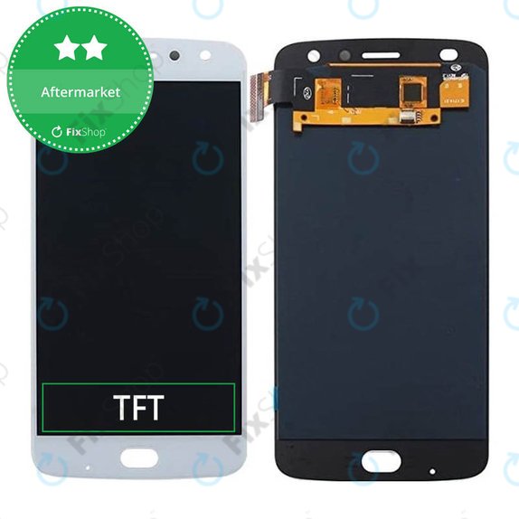 Motorola Moto Z2 Play XT1710-09 - Ecran LCD + Sticlă Tactilă (White) TFT