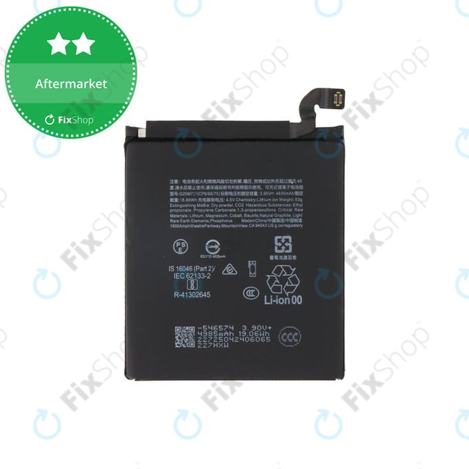 Baterie pentru Google Pixel 10, G20M7, 4970mAh