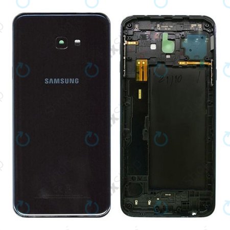 Samsung Galaxy J4 Plus (2018) - Carcasă Baterie (Black) - GH82-18155A Genuine Service Pack