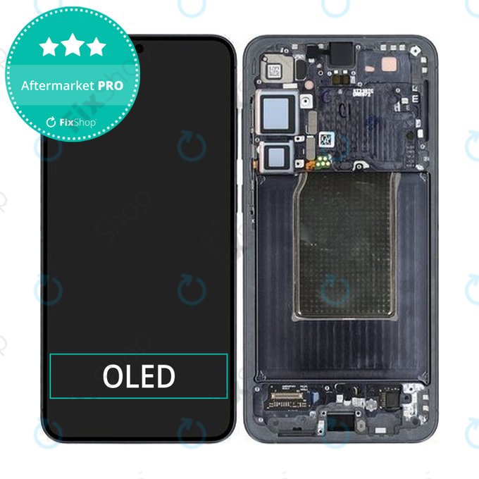 Samsung Galaxy S25 Plus - Ecran LCD + Sticlă Tactilă + Ramă (Blueblack) OLED