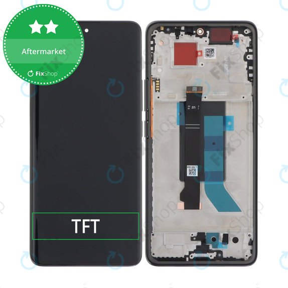 Xiaomi Redmi Note 14 Pro 5G 24090RA29G - Ecran LCD + Sticlă Tactilă + Ramă (Midnight Black) TFT