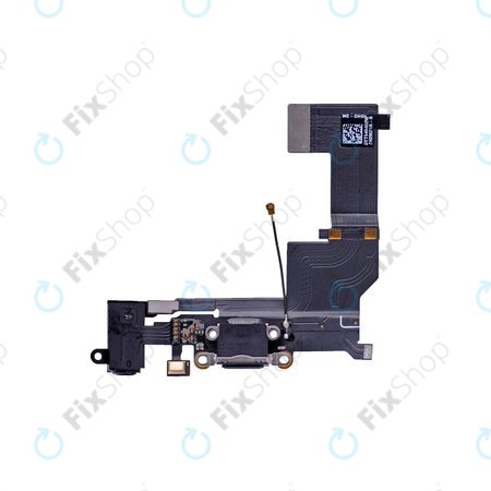 Apple iPhone SE - Conector de Încărcare + Cablu Flex (Black)