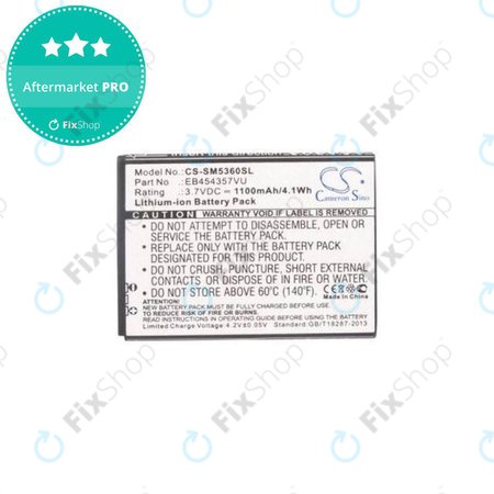 Samsung Galaxy Chat B5330 - Baterie EB454357VA 1100mAh HQ